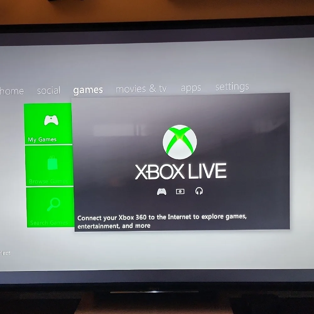 360 Black Gaming Console